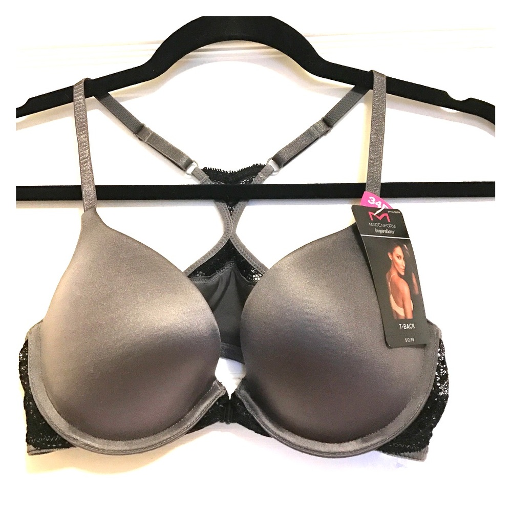 NWT 34B front-closure bra with tags!!